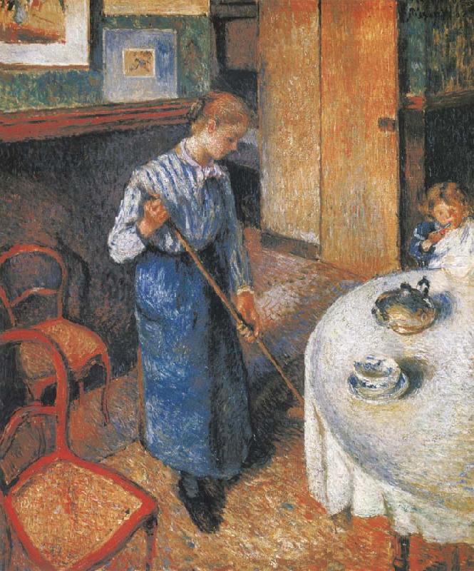 Camille Pissarro The Little country maid